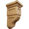 Ekena Millwork 5"W x 5 3/4"D x 10"H Medium Reyes Wood Corbel, Cherry CORW05X05X10RYCH - alternate 1